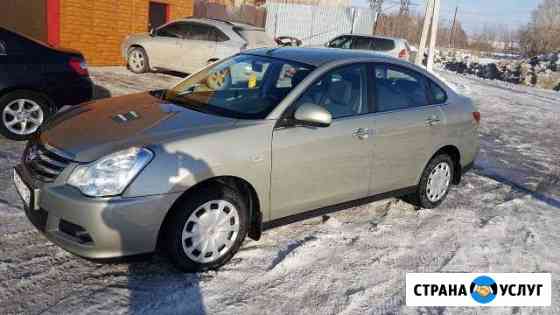 Аренда авто Nissan Almera, с выкупом, 2014 год Новосибирск