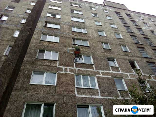 Высотные работы.Утепление квартир, герметизация шв Калининград - изображение 1