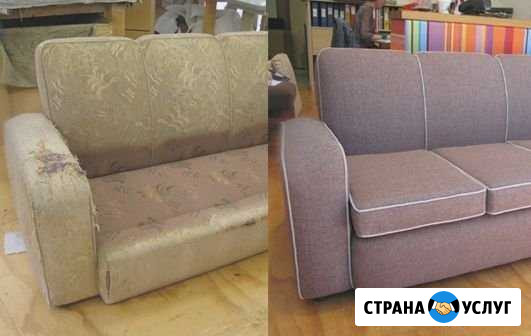 Перетяжка скамеек, офисные диваны мягкая мебель Шахты - изображение 1