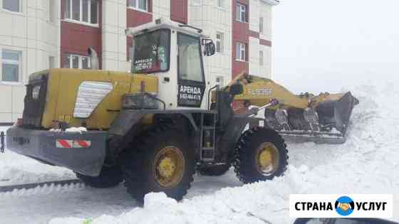 Услуги фронтального погрузчика Салехард