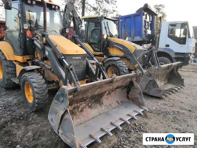 Услуги экскаватора-погрузчика Олонец - изображение 1