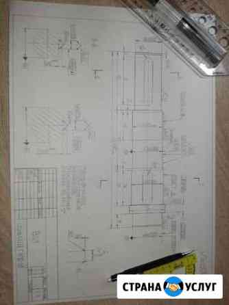 Чертежи autocad, инженерная графика, чертежи от ру Калининград