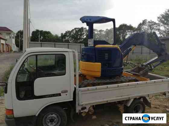 Услуг мини-экскаватор Новороссийск
