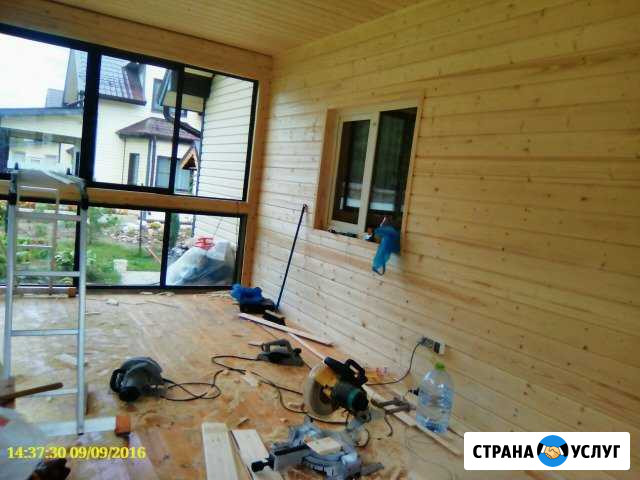 Отделка вагонкой Обнинск - изображение 1