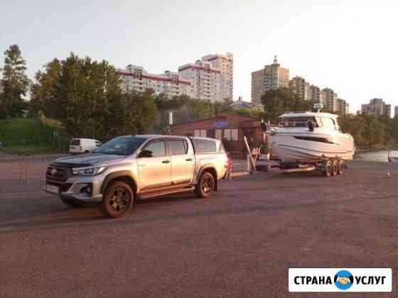 Перевозка лодок, катеров, прицепов. Перевозки Санкт-Петербург