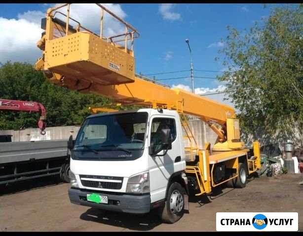 Услуги автовышки 18, 24, 30 м. Аренда агп. Мехрука Омск - изображение 1