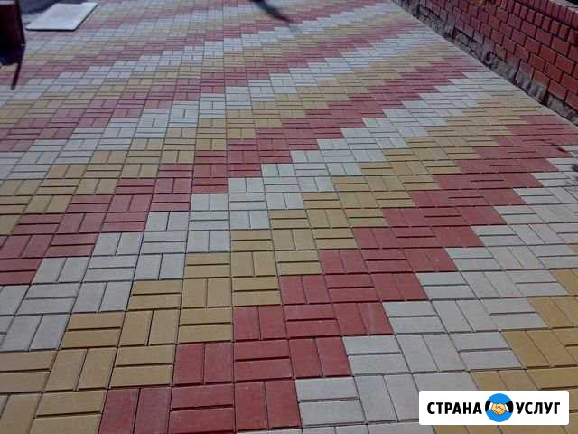 Укладка тротуарной плитки Старый Оскол - изображение 1