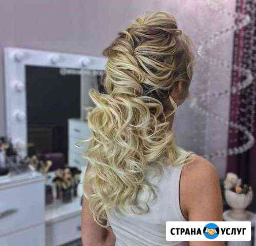 Вечерние свадебные причёски Оренбург