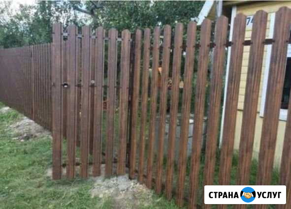 Забор из штакетника Зеленоград - изображение 1