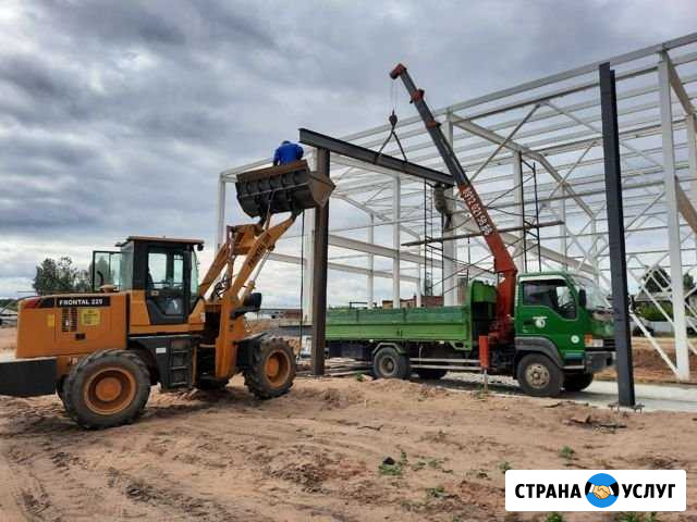 Манипулятор. Кран. Автовышка. Погрузчик. Самосвал Можга - изображение 1