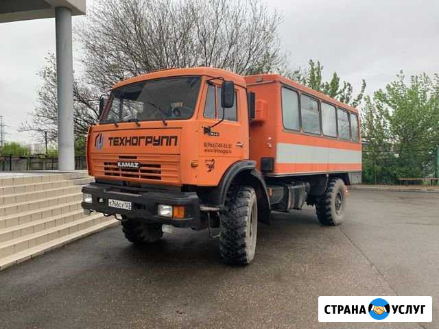 Услуги вахтовки камаз-вездеход 4208 (6х6) 24 места Туапсе - изображение 1