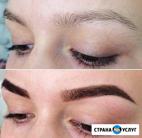 Татуаж бровей и губ Перманент. макияж / окрас хна Тула - изображение 1