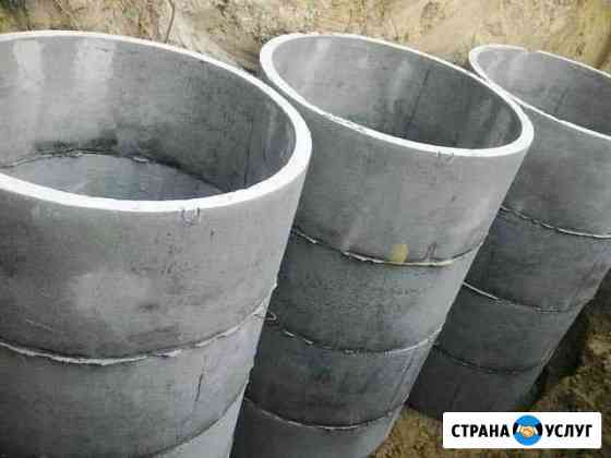 Канализация под ключ септики выгребные ямы Казань