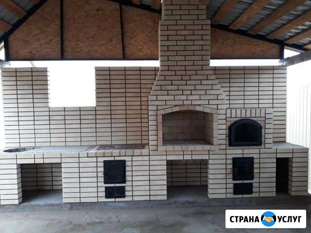 Шашлычница из кирпича,тандыр,камин Бузулук - изображение 1