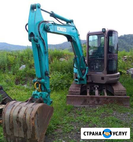 Услуги мини экскаватора, гидромолота Горно-Алтайск - изображение 1
