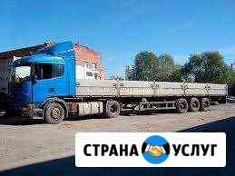 Грузоперевозки 20 тонн Вологда, длинномер, шаланда Вологда