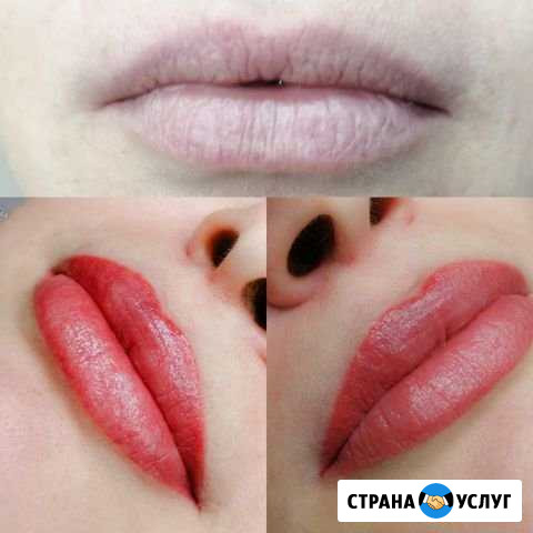 Перманентный макияж губ и бровей, межресничка Лесниково - изображение 1