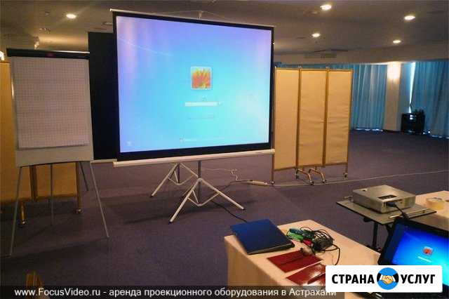 Аренда проектора, экрана, колонок, микрофонов Курган - изображение 1