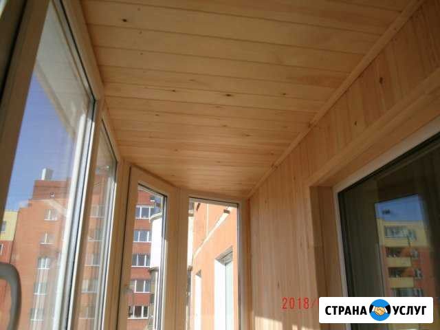 Отделка балконов,лоджий,бань под ключ Новосибирск - изображение 1