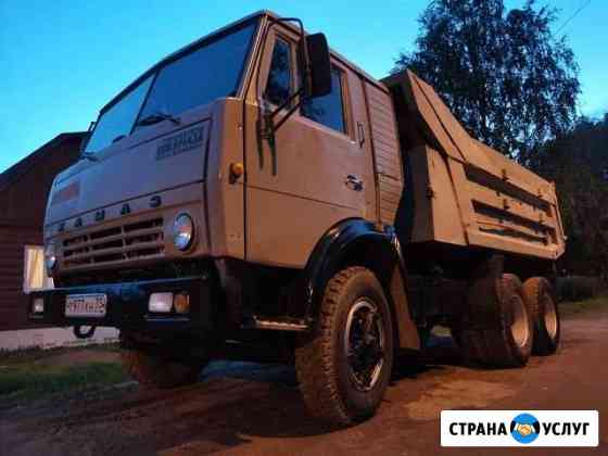 Услуги Камаз и Газ самосвалов Вологда