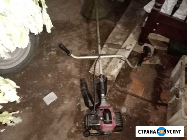 Покос травы бензотримером Большие Дворы - изображение 1