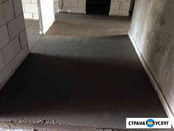 Стяжка пола полусухая механизированная Москва