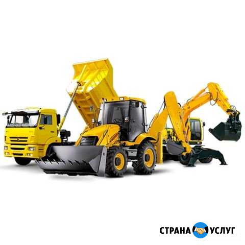 Услуги экскаватор погрузчик,автокран Ижевск - изображение 1