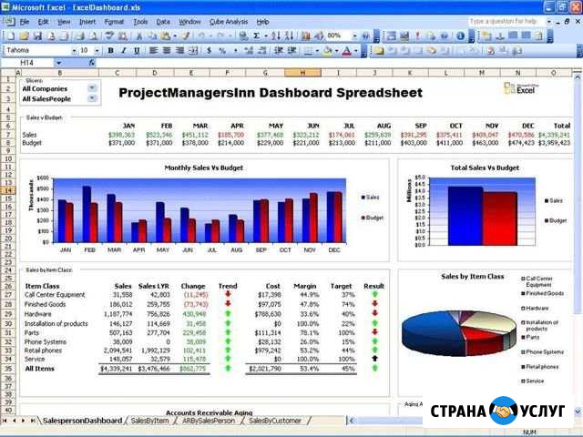 Помощь Excel с лабораторными и домашними работами Старый Оскол - изображение 1