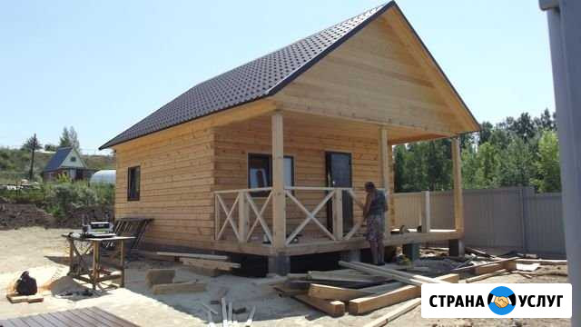 Брусовые Дома,Монтаж крыш, Каркасное домостроение Барнаул - изображение 1