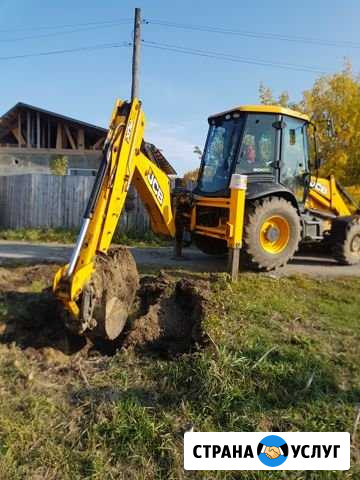 Услуги Экскаватора-погрузчика гидромолот Тобольск - изображение 1