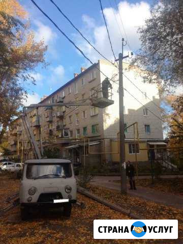 Услуги автовышки, вышки, агп, автогидроподъемника Ульяновск - изображение 1