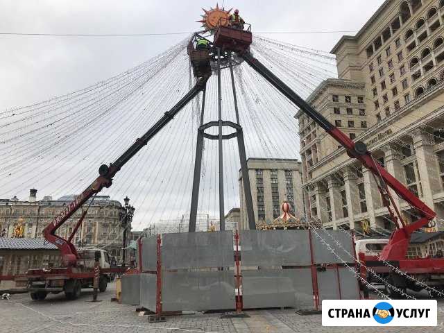 Аренда автовышки Москва - изображение 1