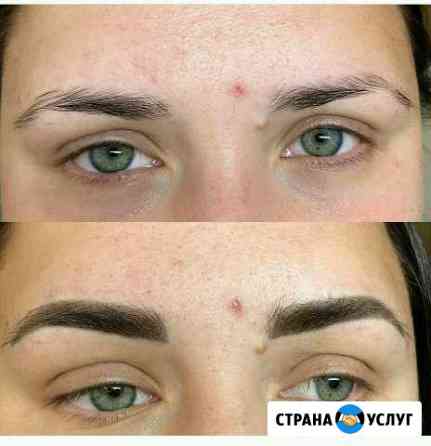 Перманентный макияж на 4 года губы брови подводка Супсех