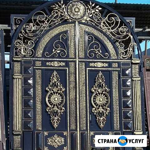 Изготовление кованых и простых ворот Махачкала - изображение 1