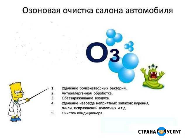 Озонирование помещений и салонов авто Северская - изображение 1