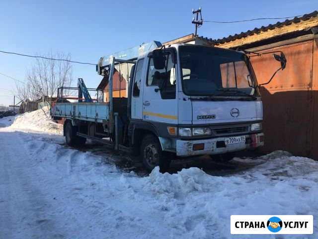 Услуги манипулятора, автовышки Лабытнанги - изображение 1