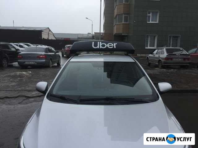 Лайтбокс Uber,Брендирование Uber,Оклейка Казань - изображение 1