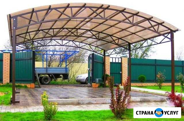 Навесы для автомобилей Красноярск - изображение 1