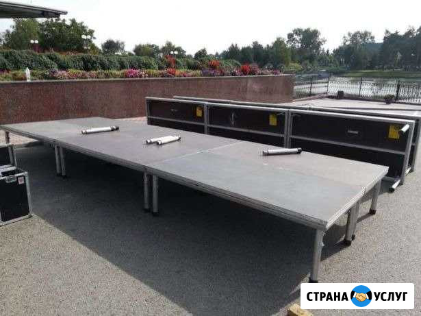 Аренда сцены, подиума и видео экрана Санкт-Петербург - изображение 1