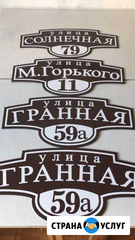 Адресные таблички, название улиц, номера домов Волгоград - изображение 1
