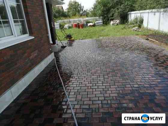 Укладка брусчатки Нижнекамск