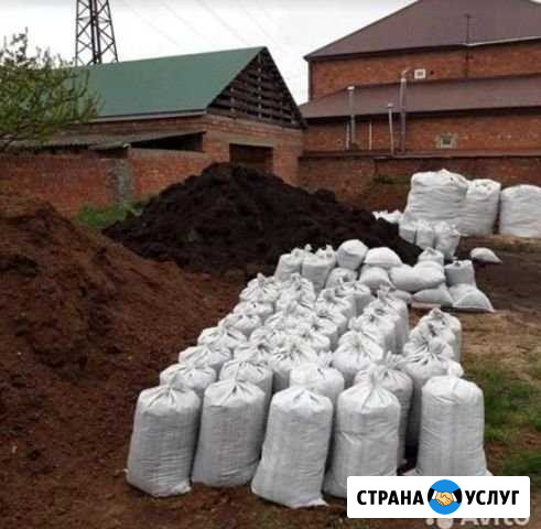 В мешках навоз торф перегной доломитка песок Владимир - изображение 1
