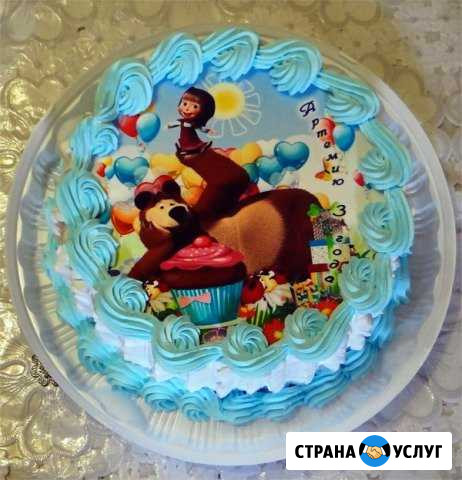 Тортики с фотопечатью Ковров - изображение 1