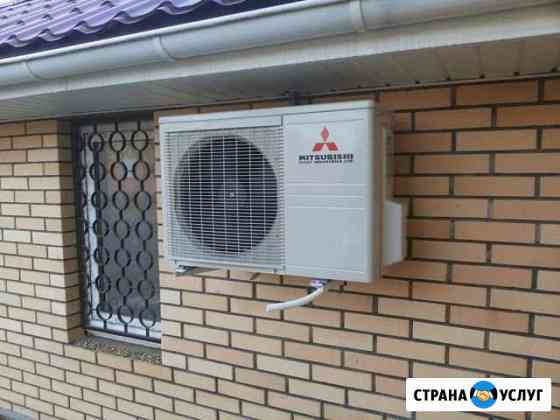 Монтаж - Установка сплит систем/ кондиционеров Краснодар