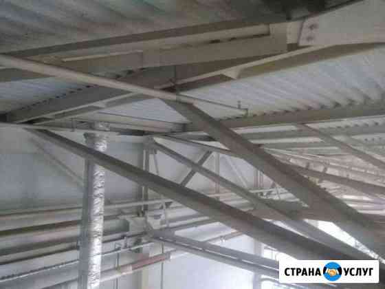 Высотные работы. Пром альпинисты. Покраска. Акз Юрга
