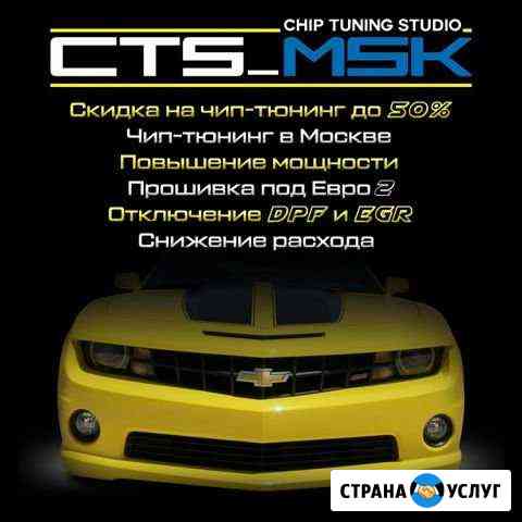 Чип-Тюнинг отключения DPF, EGR, Катализатора Москва
