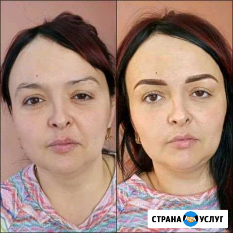 Перманентный макияж бровей и губ, межресничка Благовещенск - изображение 1