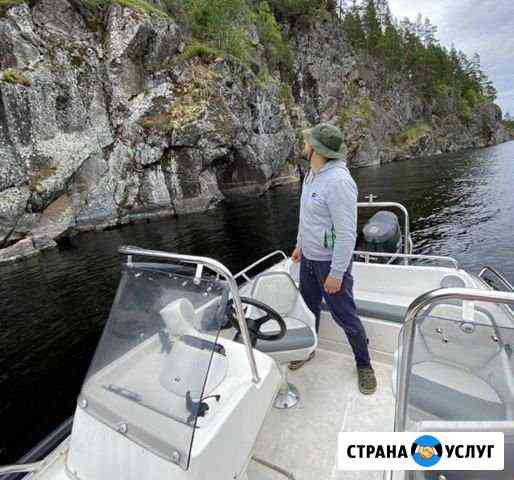 Прогулка на катере по Ладожским шхерам Лахденпохья