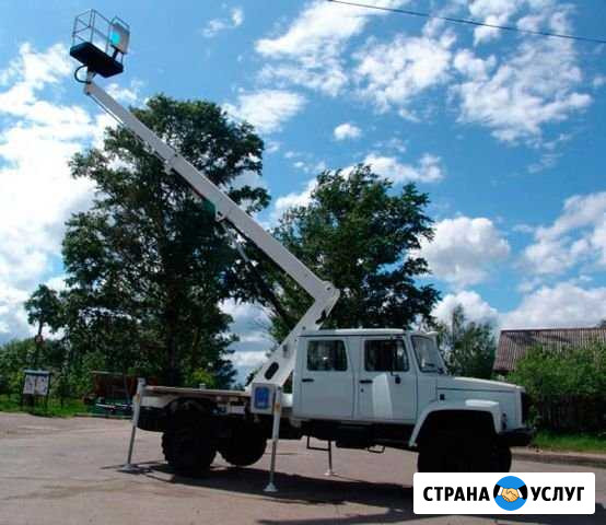 Аренда автовышки 18,22,28м, услуги автовышки Нижний Новгород - изображение 1