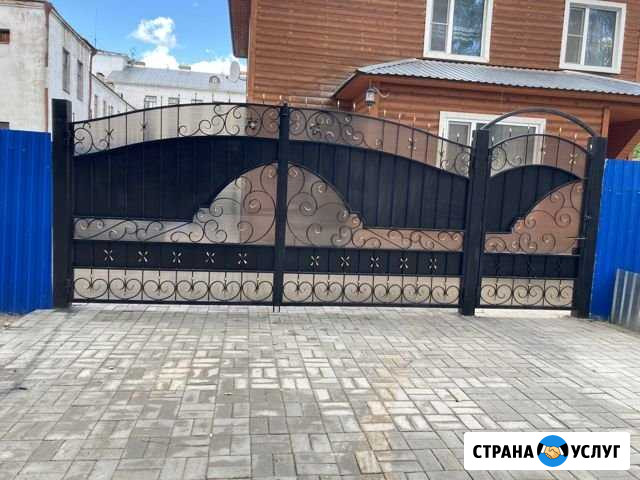 Ворота кованые Великий Устюг - изображение 1